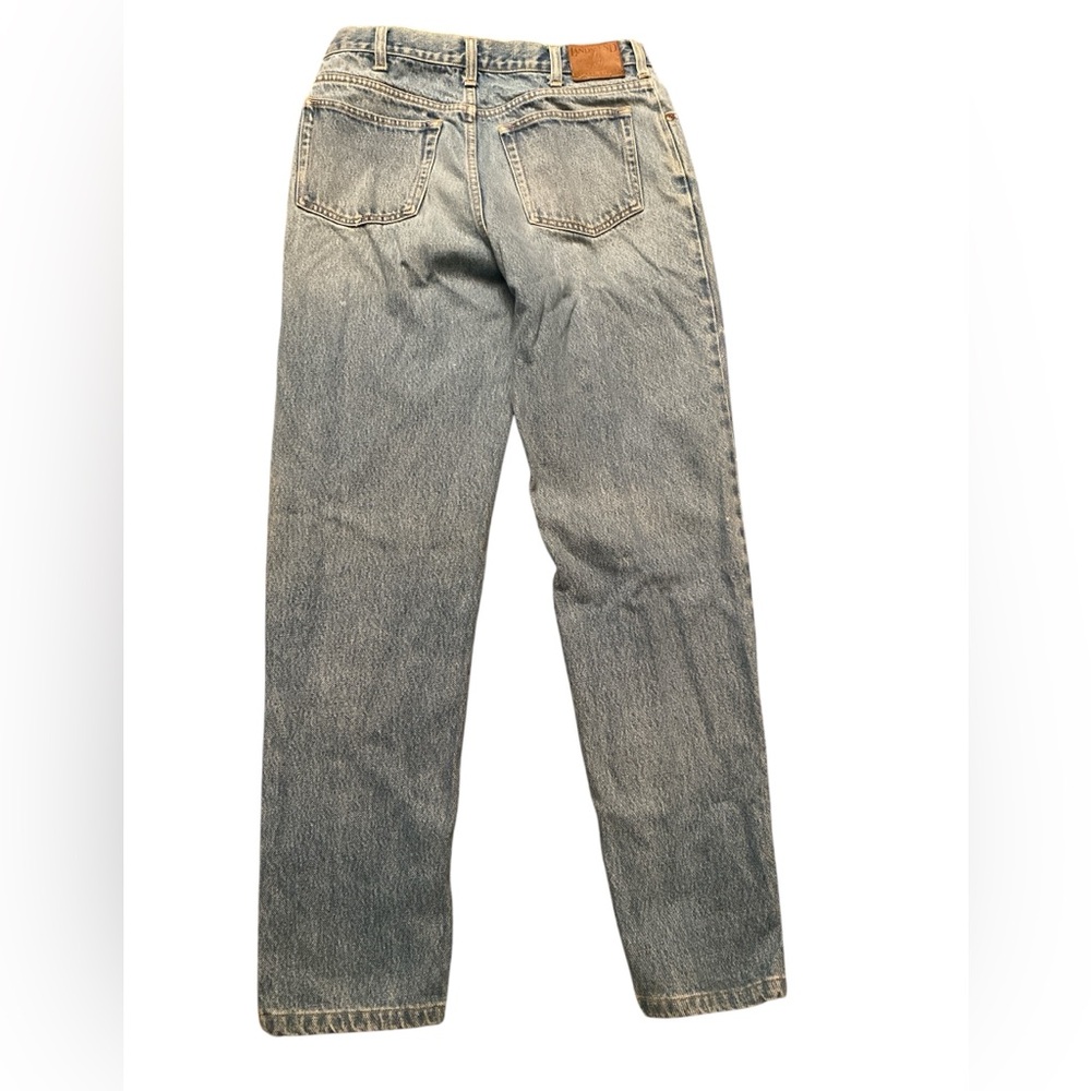 Lands’ End preowned Distressed Blue Denim Jeans 31